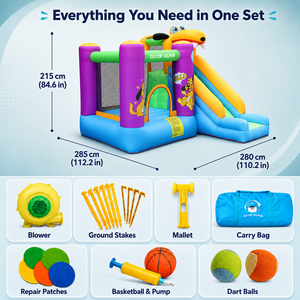 <span class=keywords><strong>Castillo</strong></span> Inflable Doctor Dolphin con Tobogán, <span class=keywords><strong>Castillo</strong></span> Inflable Oxford para Niños, <span class=keywords><strong>Castillo</strong></span> Inflable Personalizado para Fiestas - Product Image 2