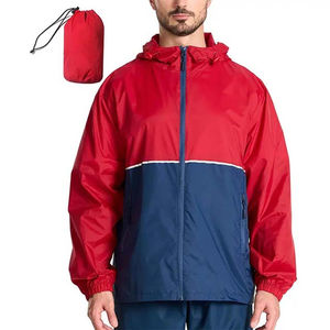 Veste de pluie d'extérieur coupe-vent pour homme Veste de pluie légère compressible anti-UV Vestes de pluie pour homme par Terzo Sports - Product Image 3