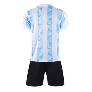 Uniforme Deportivo de Fútbol de Secado Rápido y Transpirable, Camiseta y Pantalones Cortos de Fútbol de Poliéster, Uniforme de Entrenamiento de Equipo, Logotipo Personalizado, Suministro de Fábrica OEM ODM - Product Image 2