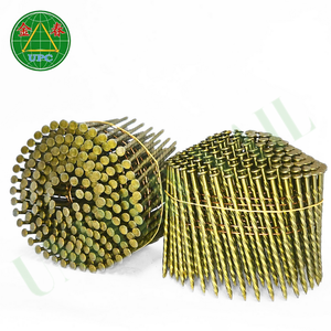 Clavos para palés de bobina de acero a precio competitivo con vástago liso y cabeza a cuadros para la fabricación de palés fabricados en Vietnam - Product Image 1