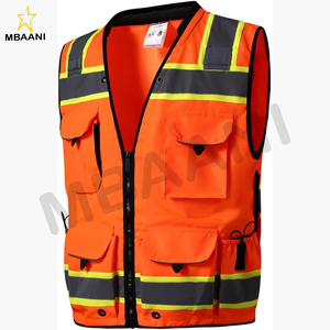 Chaleco de Seguridad de Nivel Profesional, Chaleco de Alta Visibilidad, Suave, Duradero y Transpirable - Product Image 1