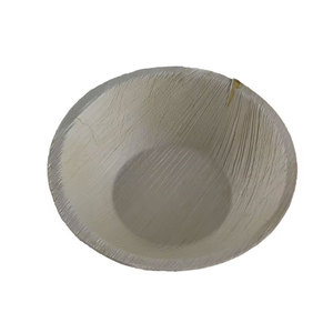 100% vaisselle jetable en feuille de palmier naturelle bols ronds profonds pour mariage restauration cuisine utiliser assiettes de service alimentaires écologiques - Product Image 3