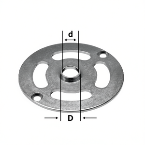 Fresa de copia Festool KR-D 3/8/OF 1010 con punta de carburo para modelos 900, 1000, 1010 y R KF - Product Image 2