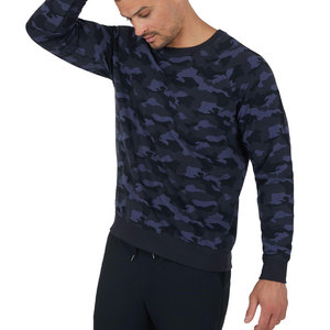 Sudadera de Camuflaje de Algodón para Hombre, Nueva Moda, Cuello Redondo, Básicos de Invierno - Product Image 2