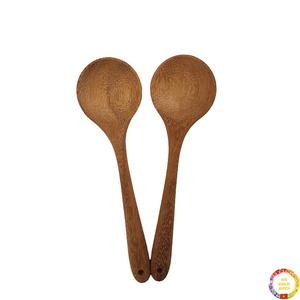 ช้อนไม้ผสมช้อนไม้ไผ่เป็นมิตรต่อสิ่งแวดล้อมช้อนผสมสำหรับใช้ในครัวผลิตในเวียดนาม - Product Image 5