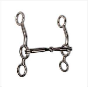 Nuevo, Profesional, de Acero Inoxidable, para Uso Veterinario, Clase I, Garantía de por Vida, Anillo en D, Bocado para Caballo, Anillo en D Articulado, CE - Product Image 4