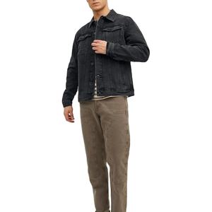 Veste en jean pour homme, collection hiver, imprimé décontracté, 100% coton respirant, prix bas, livraison rapide, quantité en gros, 2026 - Product Image 1