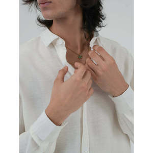 Camisa Casual para Hombre Unze London CIARAN, Corte Regular, 100% Algodón Popelina, Transpirable, Tipo de Suministro ODM - Product Image 5