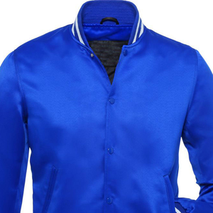 All Over Blue Bomber Baseball Varsity Jackets Couleurs et logos personnalisés Veste universitaire chaude Letterman pour unisexe - Product Image 2