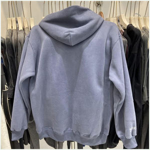 Sweat à capuche 100% coton lourd pour hommes le plus populaire prix d'usine Logo personnalisé 3D pour quantité de technique brodée d'impression bouffante - Product Image 2