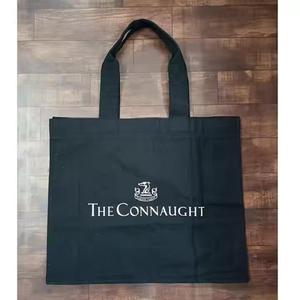 Bolsa de Mano Grande de Lona de Algodón para Mujer, Informal, Ecológica, Reutilizable, Reciclada, para la Playa, con Logotipo Personalizado Impreso, Estilo Plegable - Product Image 1