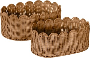 Le panier de bagages a une bordure ondulée. - Product Image 3