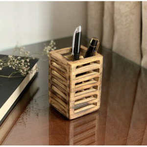 Customized shape and size <b>wooden</b> <b>pen</b> holder fantastic design <b>wooden</b> <b>pen</b> holder for home accessories at affordable price - Product Image 6