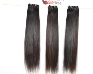 ผมต่อแท้ 100% เรมี่ แบบตรง ราคาถูก ไม่ผ่านการแปรรูปด้วยสารเคมี สีดำ ผมเวอร์จิน จัดเรียงเกล็ดผม  ผมอินเดีย - Product Image 3