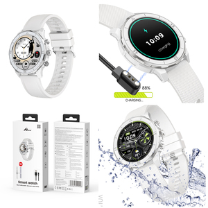 Reloj Inteligente HOME DIGITALOME SW-11 Pantalla OLED Redonda de 1.83 Pulgadas IP68 Resistente al Agua para iPhone y Android con Función para Contestar Llamadas - Product Image 3
