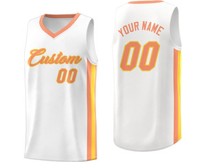 Maillot de basket-ball léger 100% polyester de qualité supérieure chemise grande taille à séchage rapide vêtements de basket-ball imprimés avec logo personnalisé - Product Image 6