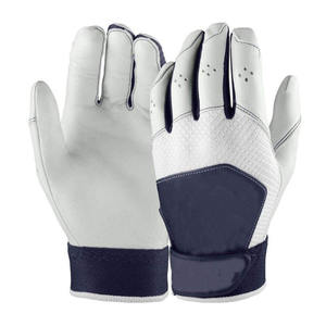 Top Best-seller Gants de baseball en cuir respirant pour la pratique sportive et les allumettes Gants de frappeur avec logo personnalisé - Product Image 6