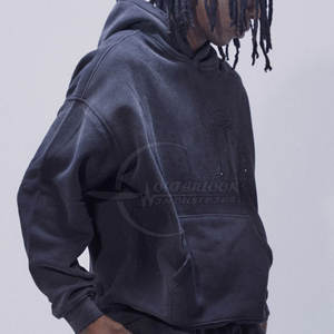 Survêtement Homme Grande Taille Délavé à l'Acide avec Design Unique Hiver Vente en Gros Survêtement Homme Motif Solide avec Strass - Product Image 3