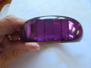 Brazalete de moda de resina acrílica de estilo Vintage 2024, nuevos brazaletes gruesos, irregulares exagerados, brazalete transparente grande - Product Image 6