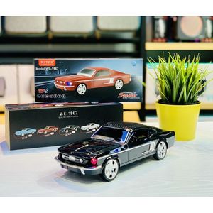 Mustang GT ลำโพงบลูทูธไร้สายแบบคลาสสิกสำหรับรถยนต์, ลำโพงบลูทูธไมโคร SD USB FM แฮนด์ฟรีไฟ LED TWS สำหรับอุปกรณ์สากล - Product Image 2
