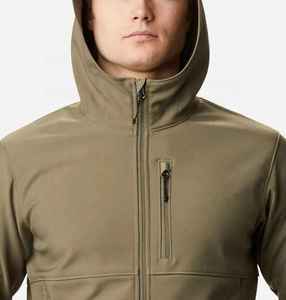 Vestes Softshell de sport d'extérieur Maille respirante Séchage rapide Veste coupe-vent Hommes Logo de marque personnalisé Vestes Softshell d'extérieur - Product Image 3