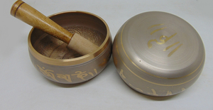 Nueva colección Artesanías de metal Venta alta Venta al por mayor Cuenco para cantar Yoga Meditación Chakra Curación Terapia de sonido-¡Buen precio! - Product Image 2