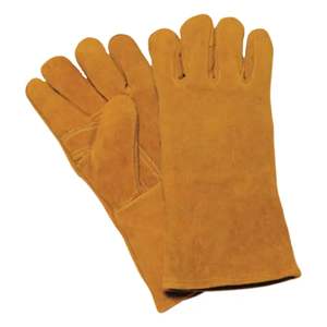 Guantes DE TRABAJO ignífugos de larga duración para soldadores reforzados Guantes de seguridad para barbacoa con características reflectantes para trabajadores - Product Image 1