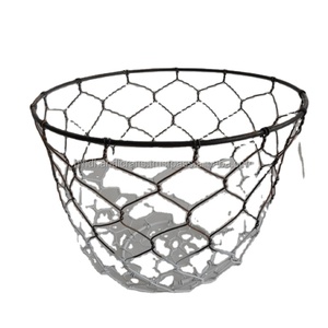 Panier de rangement en treillis métallique en fer pour fruits et couverts Panier de rangement de cuisine Fabricant et fournisseur - Product Image 5