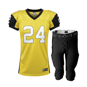 Uniforme de Fútbol Americano 7v7 para Adultos al por Mayor, Jersey de Poliéster de 220 g/m², Ropa Deportiva para Liga de Velocidad - Product Image 3