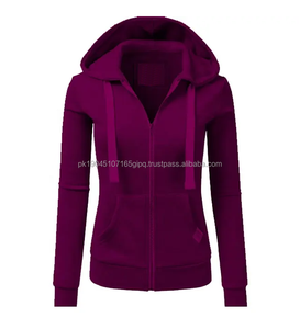 Sudadera con capucha de forro polar grueso para mujer, transpirable, impermeable, de secado rápido, con orejas de gato, diseño de bloques de color, para otoño e invierno, ODM - Product Image 2