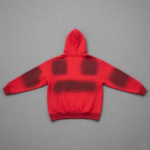 Vente en gros de sweats à capuche pour hommes, coupe classique, décontractés, effet délavé, respirants, 100% coton, hiver - Product Image 3