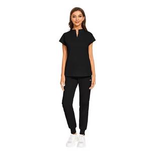 Uniformes de gommage médical femmes gommage infirmière uniforme haut pour l'hôpital Service OEM - Product Image 2