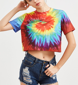 Wholesale 2024 New Double Layer <b>Silk</b> Mesh American Women Solid Slim Sleeveless Casual <b>Crop</b> <b>Top</b> T-shirt Custom Logo - Product Image 2