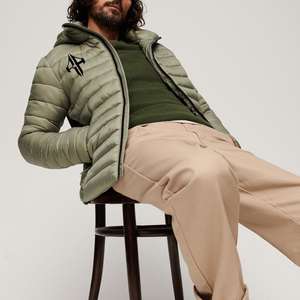 Nueva chaqueta de invierno con logotipo personalizado de Color sólido, chaqueta acolchada con cremallera estampada transpirable de poliéster 100% de ATLANTIC - Product Image 4