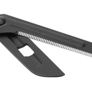 Ciseaux à pansement de premiers soins Poignée en plastique marron Ciseaux médicaux Ciseaux universels chirurgicaux en acier inoxydable avec conception suspendue - Product Image 4