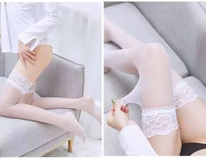 Collants de performance au genou, fournisseur de collants de performance, conception de dentelle d'usine, collants sexy en nylon 5D en silicone antidérapants pour femmes, vente en gros - Product Image 6