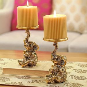 Sack Aluminium Swan <b>Pillar</b> <b>Candle</b> Holder Statue Set 2 Tabletop Home Decor Showpiece Christmas House Warming Valentines Gift - Product Image 6