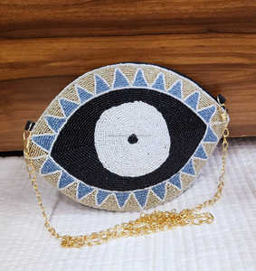 <b>Indian</b> Women Designer Bohemian Style Beaded Clutch Messenger <b>Bags</b> Handmade <b>Bags</b> Evening Shopping Beaded Party <b>Bags</b> Wholesale - Product Image 2