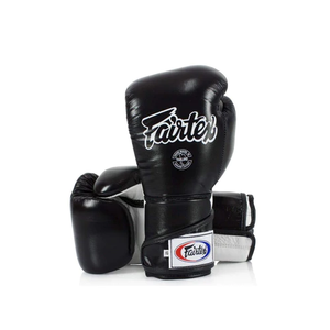 Guantes de boxeo MMA de cuero PU cómodos personalizados Entrenamiento profesional universal OEM aceptado - Product Image 1
