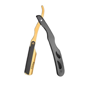 Fournisseur en gros Pissco de rasoirs en acier inoxydable pour cheveux, sourcils, barbe, outils de barbier pliables pour hommes, fabriqués par Pissco Pakistan - Product Image 4