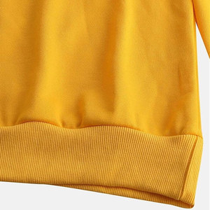 Sudadera con capucha de algodón de gran tamaño personalizada para hombre al por mayor temporada de otoño patrón sólido opciones de tallas grandes bajo MOQ OEM liso teñido - Product Image 6