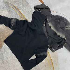 Sudaderas con Capucha de Alta Visibilidad para Hombre, Lavado Ácido, Talla Grande, Secado Rápido, Transpirables, con Estampado de Logotipo de Algodón, Sudaderas con Capucha de Alta Calidad para Hombre - Product Image 2