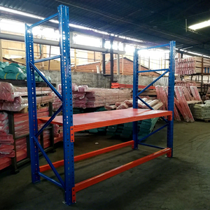 Étagères industrielles sans boulons, rayonnages de stockage pour entrepôt, rayonnages à palettes <span class=keywords><strong>en</strong></span> acier, rayonnages d'entrepôt, Guangzhou - Product Image 1