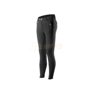 Culottes d'équitation pour hommes de haute qualité Nouveau design Fourniture OEM Fourniture en vrac Produits pour chevaux Personnaliser le logo et la taille - Product Image 3