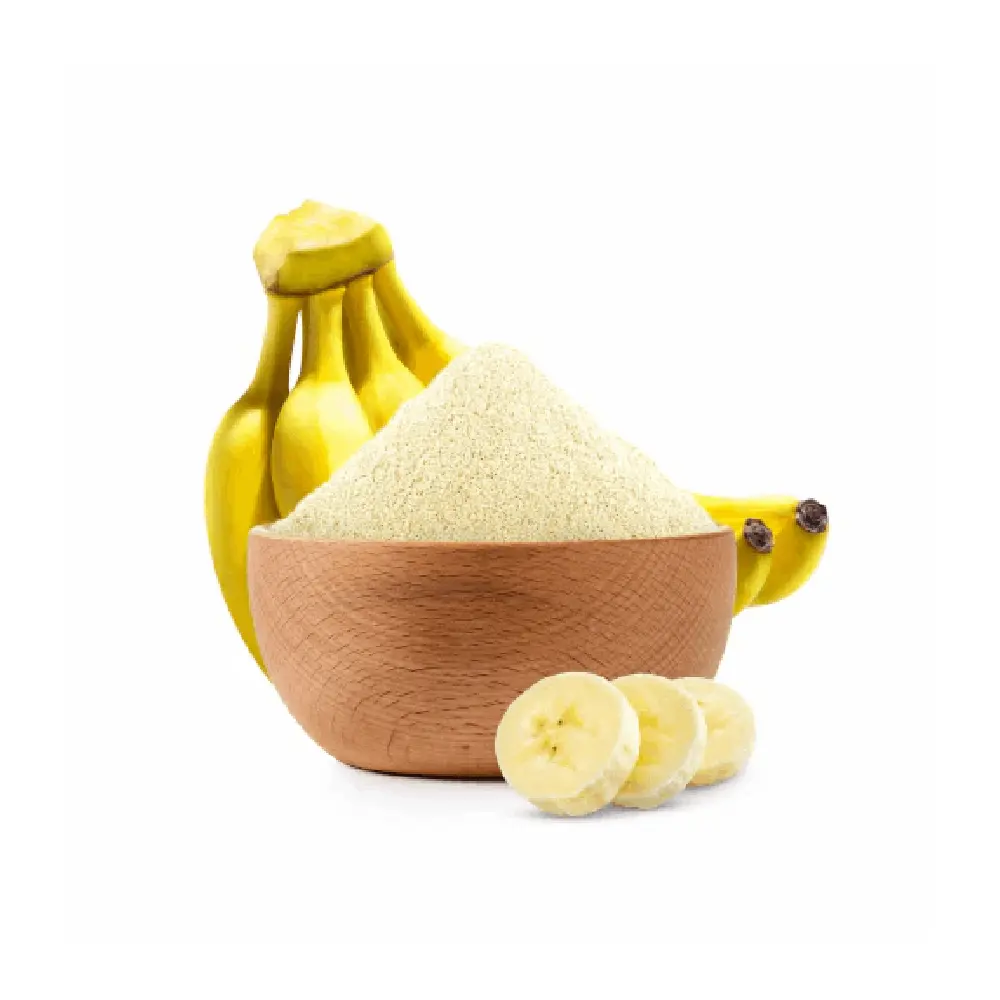 Vendita all'ingrosso di vendita calda benefici per la salute Banana in polvere per sapore alimentare disponibile a prezzo all'ingrosso per l'esportazione da Ind