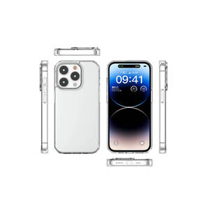 Funda de Silicona Transparente Netzy SAFA Coss para iPhone 15 Pro, Carcasa Trasera Delgada a Prueba de Golpes, Funda para Teléfono Móvil de PC 7 Plus 13 Pro Max - Product Image 3