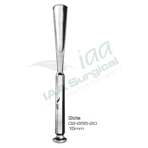 Osteótomos Manuales Reutilizables, Cincel para Huesos, Autoclavable, de Acero Inoxidable, Herramienta Quirúrgica de Alta Calidad para Uso Hospitalario, Ortopédico - Product Image 5