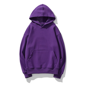 Design de mode personnalisé DTG transfert de chaleur bouffée impression chaud hiver Streetwear pull grande taille hommes surdimensionné sweats à capuche vierges - Product Image 4