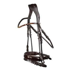Haute qualité cheval bride en cuir tête réglable bride d'équitation formation confortable équipement équestre Durable utilisation d'équitation - Product Image 2