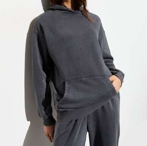 450 GSM meilleure vente sweats à capuche pour hommes basiques coton mélangé couleur unie grande taille vente d'hiver sweats à capuche à vendre meilleur prix - Product Image 1